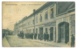RO 97 - 14813 ORAVITA, Caras-Severin, Street Store, Romania - Old Postcard - Used - 1911 - Rumänien