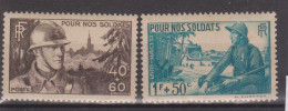 France N° 451 Et 452 Neuf Sans Charnières - Unused Stamps