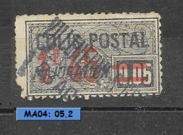 Colis Postal : N° 40 Oblitéré   (1F.45 Sur 5 C. Noir) - Usados