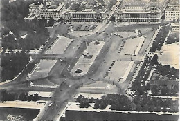 CPSM Paris Place De La Concorde Vue Aérienne - Paris (08)