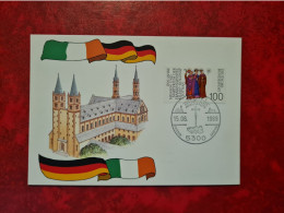 Lettre ALLEMAGNE 1989 BONN 1300 TODESTAG DER FRANKENAPOSTEL - Andere & Zonder Classificatie