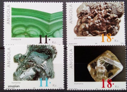 Angola 2001, Minerals, MNH Stamps Set - Angola