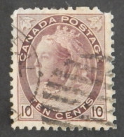 CANADA YT 71 OBLITERE "REINE VICTORIA"  ANNEES 1898/1903 VOIR 2 SCANS - Gebruikt