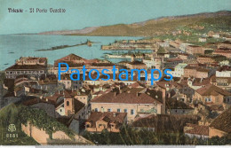 229208 ITALY TRIESTE THE OLD PORT VIEW GENERAL POSTAL POSTCARD - Other & Unclassified