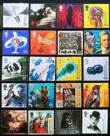 INGLATERRA - IVERT 5 SERIES COMPLETAS DEL MILENIUN AÑO 1999 NUEVOS ** LOS DE LA FOTO - Unused Stamps