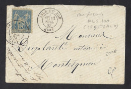 L'ISLE DE NOE (Gers-31) 12 Juillet 1882, Cachet Type 17, Affr 15c, Format CV, Très Belle - 1877-1920: Période Semi Moderne