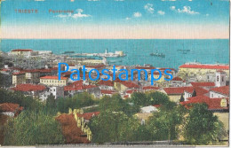 229209 ITALY TRIESTE VIEW PANORAMA POSTAL POSTCARD - Autres & Non Classés