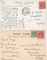 GB Fiji Islands 2 Postcards Circa 1930 - Fidschi-Inseln (...-1970)