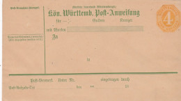 AD Wurttemberg Postanweisung AU 5 - Sonstige & Ohne Zuordnung