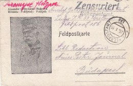 Österreich Postkarte 1915 - Briefe U. Dokumente