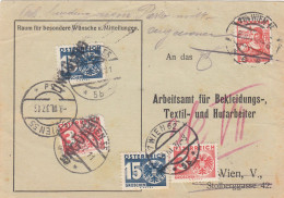 Österreich Postkarte 1937 - Covers & Documents