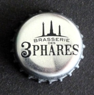 CAPSULE BIERE BRASSERIE DES 3 PHARES / LA BLANCHE DE LA COUBRE - 17200 ROYAN CHARENTE MARITIME - Bière