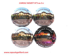 Série De 4 Capsules De Champagne  NOIZET  -  N°5 Au 5.c - Collezioni