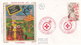 1er Jour, La Croix Rouge Et La Poste - 1970-1979