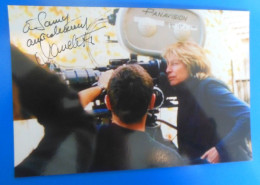 AUTOGRAPHE DE DANIELE THOMPSON SUR PHOTO - Actores Y Comediantes 