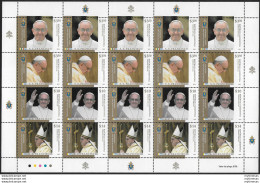 2013 Argentina Inizio Pontificato Francesco I MS Vinyl Gum - Andere & Zonder Classificatie