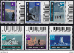 1996 Ross Dependency Glacier 6v. MNH SG. N. 38/43 - Other & Unclassified