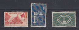Luxemburg 1956 Montanunion 3v ** Mnh (59955) - European Ideas