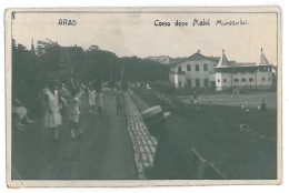 RO 97 - 14201 ARAD, Corso, Romania - Old Postcard, Real PHOTO - Used - 1929 - Roemenië