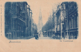 Amsterdam De Vondelstraat Levendig Paardentram # 1900   4269 - Amsterdam