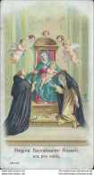 Bm14 Santino Madonna Regina Sacratissimi Rosarii Padri Carmelitani Scalzi Milano - Andachtsbilder