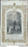 Bm19 Santino Incisione Madonna Yoyage A Bethleem Paris - Images Religieuses