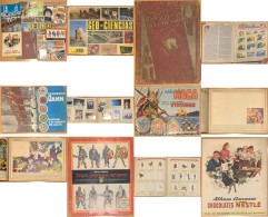 LOTE DE 9 ALBUMES DE CROMOS..Ver Descripcion.. - Other & Unclassified