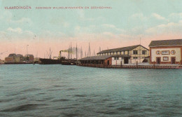 Vlaardingen Koningin Wilhelminahaven En Zeevischhal Scheepvaart  # 1916    4838 - Vlaardingen