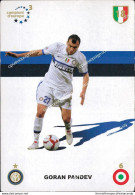 O766 Cartolina   Postcard  Ufficiale  Inter Goran Pandev - Football