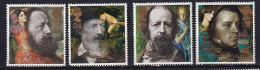 229 GRANDE BRETAGNE 1992 - Y&T 1611/14 - Portrait Poete Lord Alfred Tennyson - Neuf ** (MNH) Sans Charniere - Nuovi