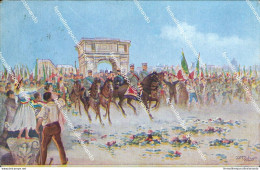 Bm502 Cartolina Militare  Il Ritorno Dopo La Vittoria 1918 - Autres & Non Classés