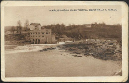 Croatia------Ozalj(Karlovacka Elektricna Centrala)-----old Postcard - Croatia