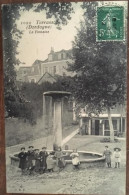 CPA 24 Dordogne, TERRASSON, La Fontaine, Animée, éd O.D.P, écrite En 1912 - Terrasson-la-Villedieu