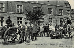 Artillerie De Forteresse De Liège - Caserne St-Laurent Circulée En 1912 - Liege