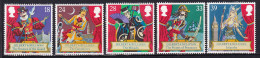 229 GRANDE BRETAGNE 1992 - Y&T 1628/32 - Hallebardier Gondolier Mikado Pirate - Neuf ** (MNH) Sans Charniere - Unused Stamps