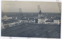 RO 97 - 13385 SALONTA, Bihor, SYNAGOGUE & Market, Romania - Old Postcard, Real PHOTO - Unused - Roemenië