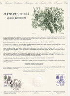 FRANCE    Document "Collection Historique Du Timbre Poste"   Chêne Pédonculé    N° Y&T  2386 - Documenten Van De Post