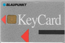 CARTE-PUCE-SIEMENS-AUTO-RADIO-BLAUPUNKT-KEYCARD-Plastic EpaisGlacé-TBE-TRES RARE - Autres & Non Classés