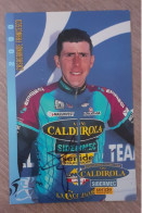 Autographe Francesco Casagrande Caldirola 2000 - Radsport