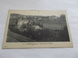 AUBUSSON ( 23 Creuse ) VUE PRISE DE LA TERRADE  BELLE VUE GENERALE  1915 - Aubusson