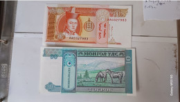Mongolia 1993 2valores Sin Circular - Mongolie