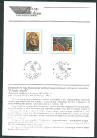Italia 1996; Bollettino Ufficiale Delle Poste Italiane: "Il Santo Natale" - 1991-00: Nieuw/plakker