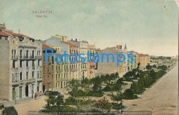 229217 SPAIN ESPAÑA VALENCIA GRAN VIA VIEW PARTIAL POSTAL POSTCARD - Other & Unclassified