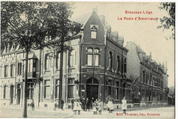 Bressoux La Poste D'Amercoeur Circulée En 1908 - Autres & Non Classés