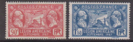 France N° 244 à 245 Avec Charnières - Unused Stamps