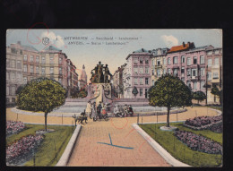 Antwerpen - Standbeeld "Lambermont" - Postkaart - Antwerpen