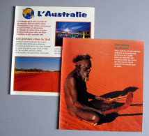 Aborigènes Australie Format 24 X 21,5 Cm Aborigène Boomerang - Non Classés