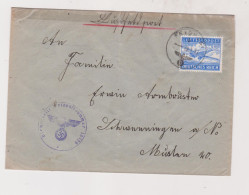 GERMANY WW II 1943 Military Airmail Cover - Cartas & Documentos