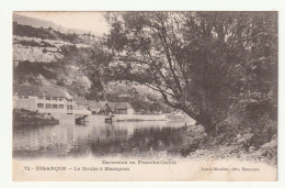 25 . Besançon . Le Doubs à Mazagran . Edit: Louis Mosdier - Besancon