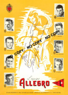 PHOTO CYCLISME REENFORCE GRAND QUALITÉ ( NO CARTE ) GROUPE TEAM ALLEGRO 1953 - Ciclismo